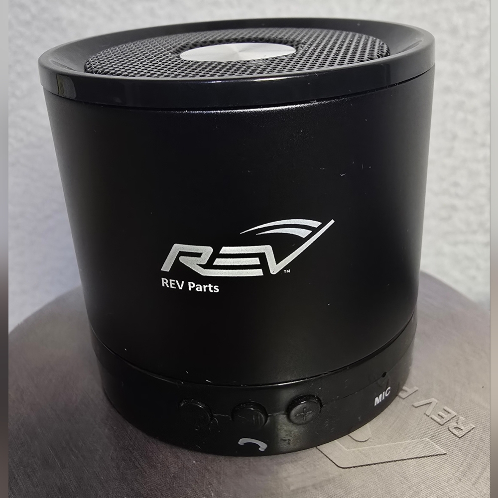 Black Portable Bluetooth Speaker